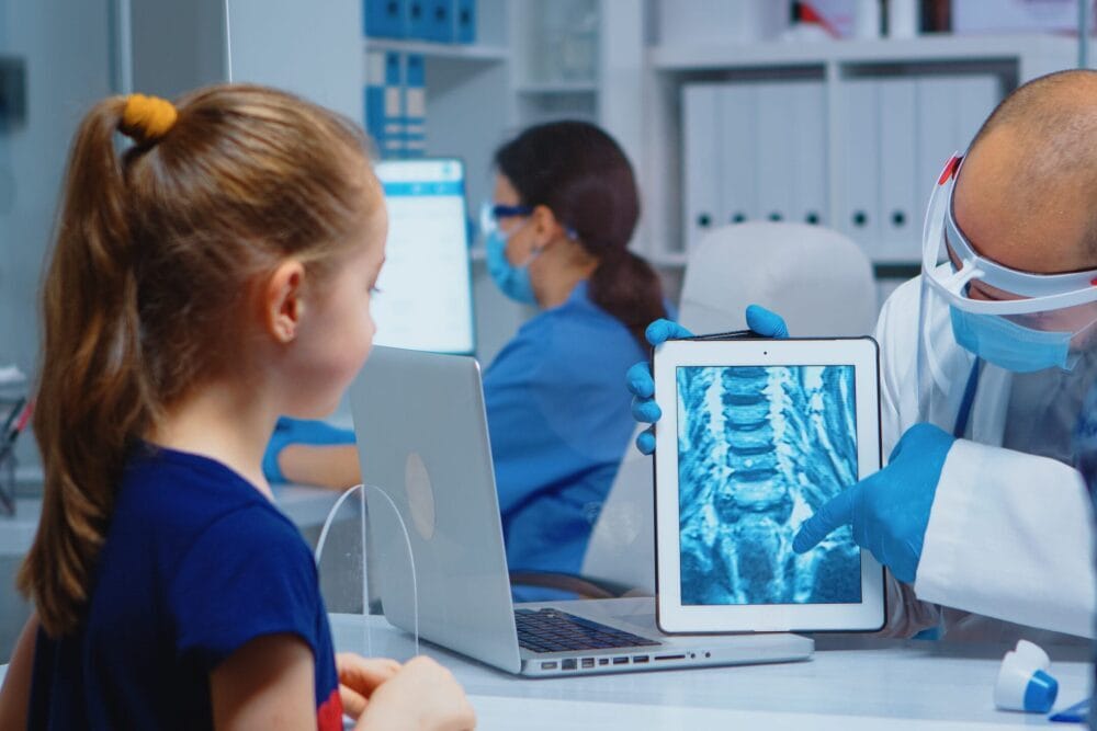 MRT Bild Bandscheibenvorfall