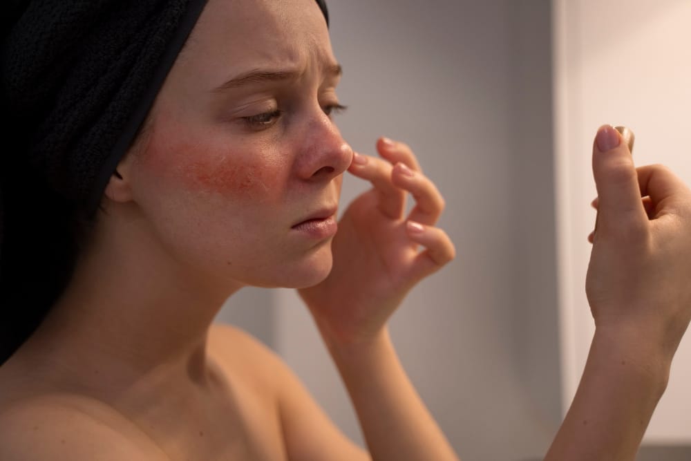 Rosacea nicht alkoholische Fettleber